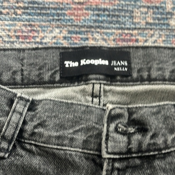 The kooples Nelly Baggy Patchwork Jeans - size 24 - Picture 9 of 14